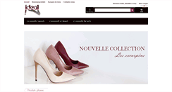 Desktop Screenshot of idealshoes.fr